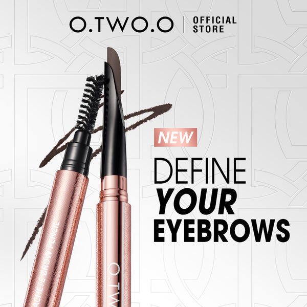 O.TWO.O 2024 New Design Machete-shaped Smooth Long Lasting Eyebrow Pencil