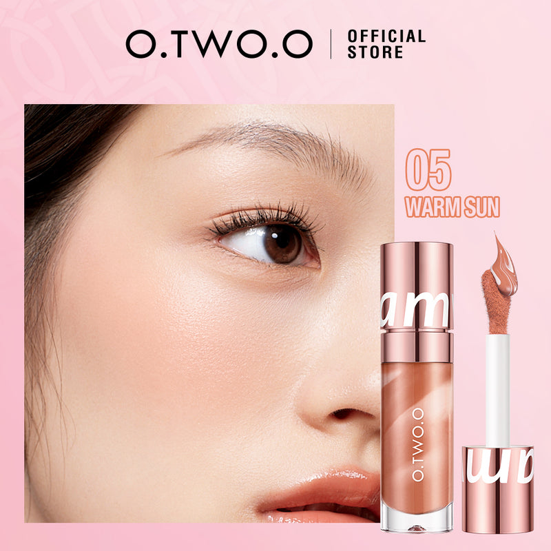 O.TWO.O 2025 New Arrival Liquid Blush in Pink Nude Brown Face Makeup