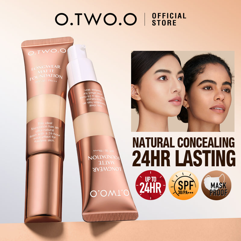 O.TWO.O High Quality Good Coverage Matte Finish Liquid Foundation