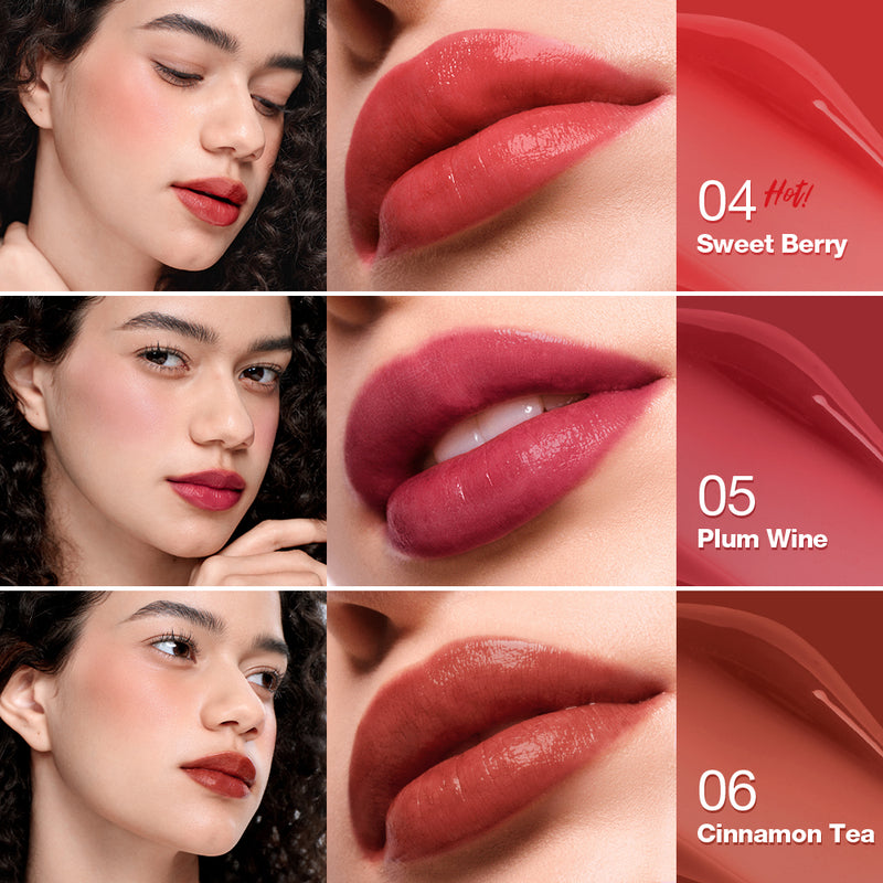 O.TWO.O Popular Multi-Purpose High Pigment Lip Tint Long-Lasting Cheek Blush Liquid Gloss