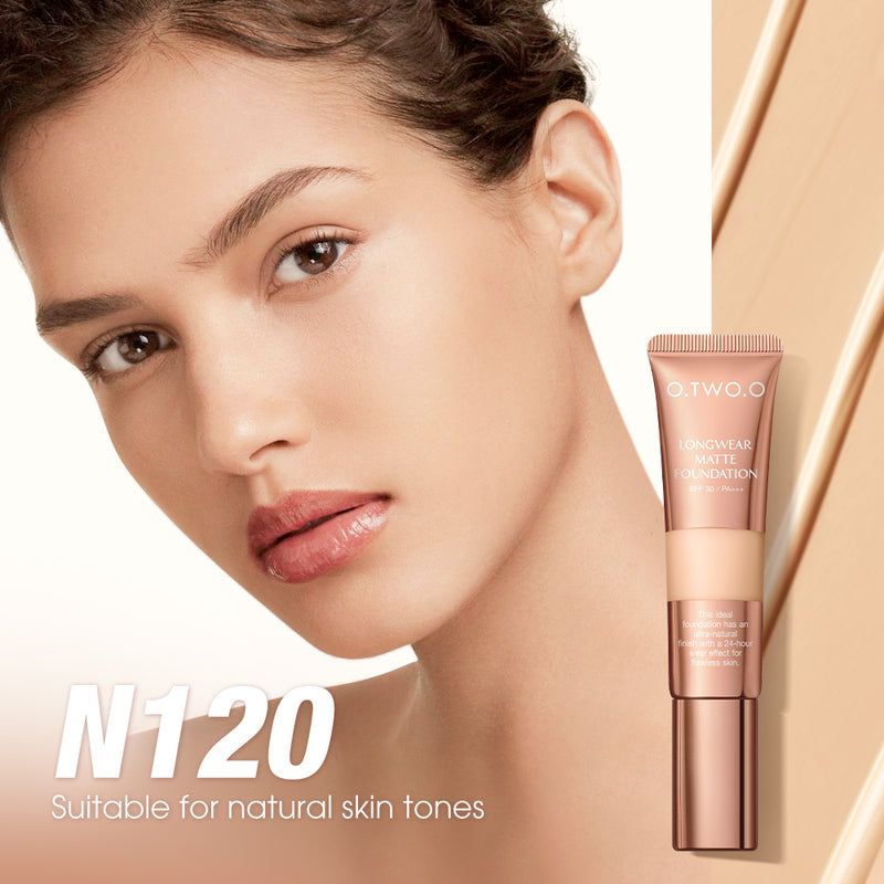 O.TWO.O High Quality Good Coverage Matte Finish Liquid Foundation