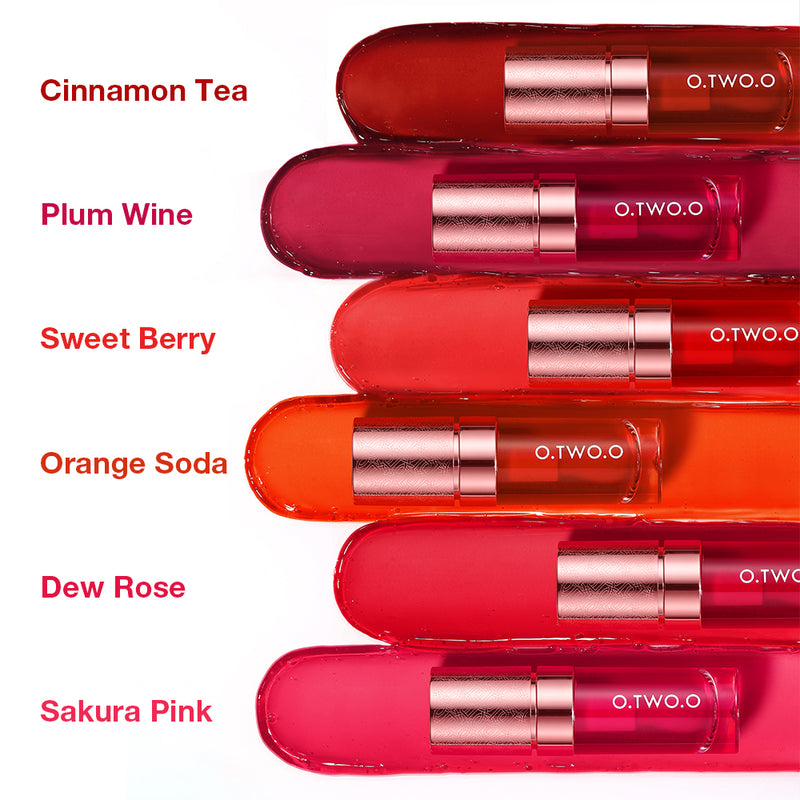 O.TWO.O Popular Multi-Purpose High Pigment Lip Tint Long-Lasting Cheek Blush Liquid Gloss