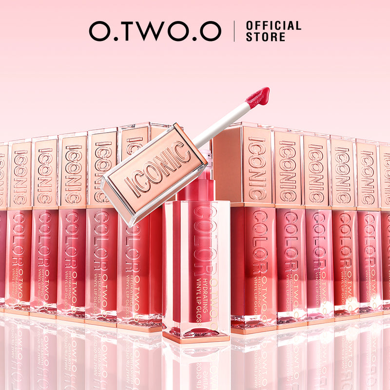 O.TWO.O 2025 New Arrival 12 Colors High Shine Nourishing Lip Gloss Water Gloss Lip Glaze