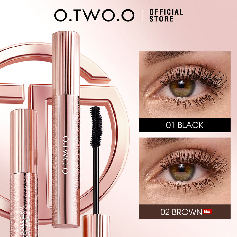 O.TWO.O 2025 New Arrival Black Brown Liquid Lengthening Curl Waterproof Eyelash Mascara