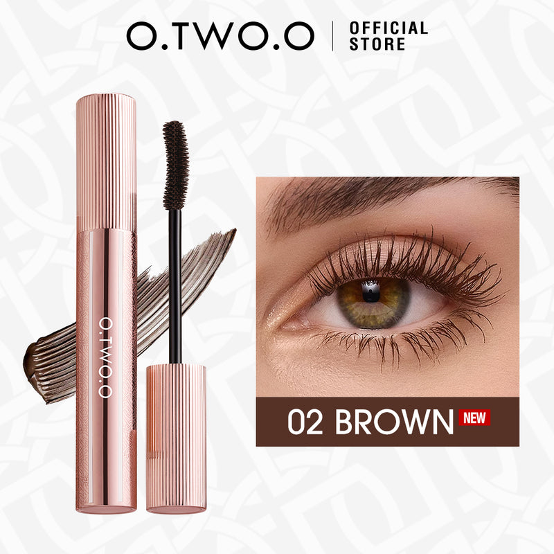 O.TWO.O 2025 New Arrival Black Brown Liquid Lengthening Curl Waterproof Eyelash Mascara