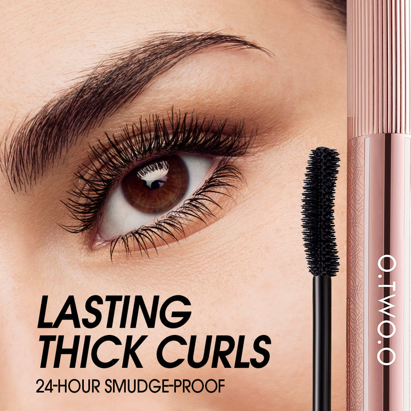 O.TWO.O 2025 New Arrival Black Brown Liquid Lengthening Curl Waterproof Eyelash Mascara